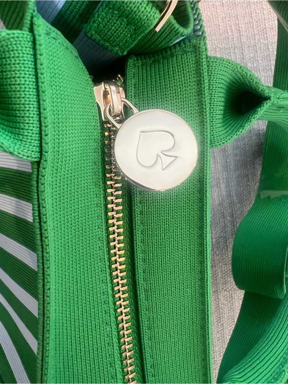 Kate Spade x target Green Stripe Mini Tote - Picture 6 of 15